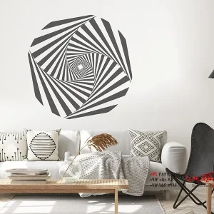 عکس طرح سه بعدی استیکر دیواری