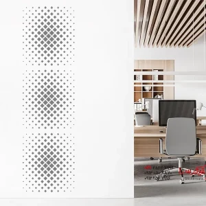 عکس طرح مربع های بنر دیواری برچسب دیواری