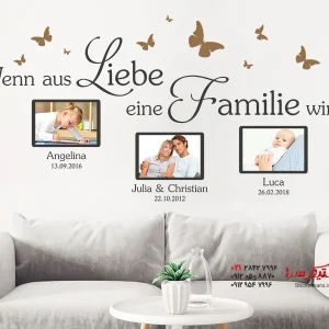 قاب عکس دیواری وقتی از عشق تهی...