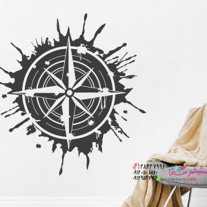 عکس قطب نمای گرانج برچسب دیواری