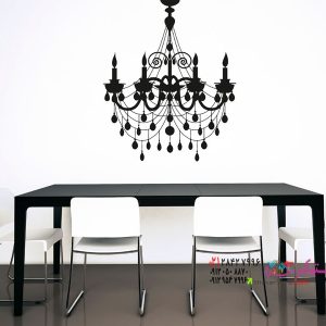 عکس لوستر دیواری