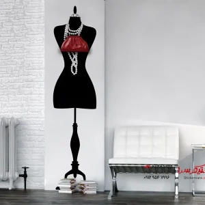 مانکن کمد دیواری استیکری
