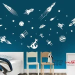 مجموعه استیکر دیواری برای فضا