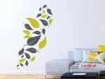 عکس مجموعه برچسب دیواری برگ‌ها