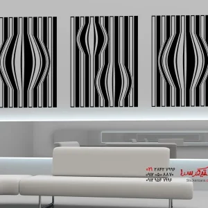 عکس مجموعه تصاویر سه بعدی برچسب دیواری