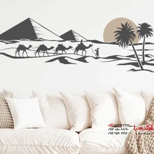 عکس کاروان برچسب دیواری