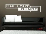 برچسب دیواری Chillout Lounge - Image 2