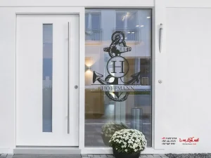 برچسب دیواری لنگر با نام خانوادگی