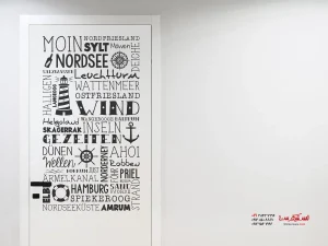 برچسب دیواری اصطلاحات دریای شمال