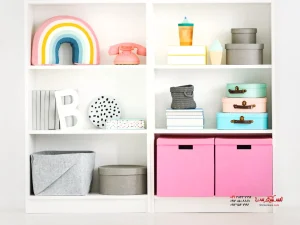 ست کردن رنگهای پاستلی با برچسب دیواری طرح اسب تک شاخ